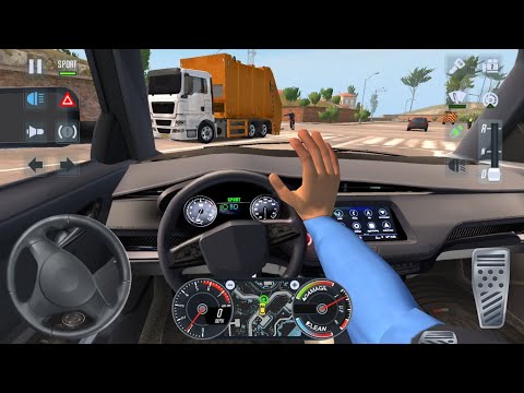 RACING CARS SUV UBER DRIVER 🚖🏁 City Car Driving Games Android iOS - Taxi Sim 2020 Gameplay