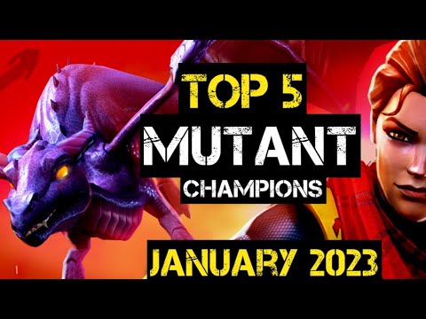 MCOC Top 5 Mutant Champions January 2023 | Marvel Contest of Champions