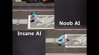 Crossing Frontier - Insane AI & Noob AI Comparison