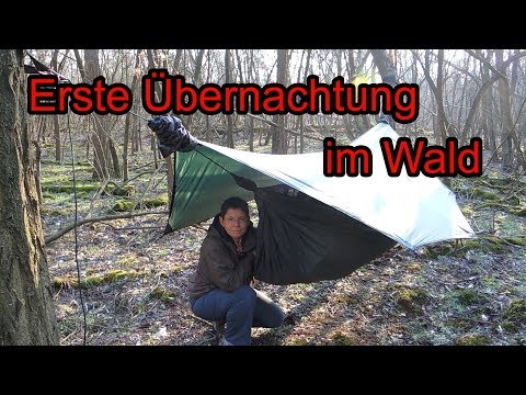 Meine erste Übernachtung im Wald - Teil 1