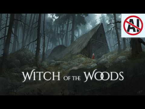 Dark Witch of the Woods Ambience and Music | dark fantasy music with ambient sounds of a forest