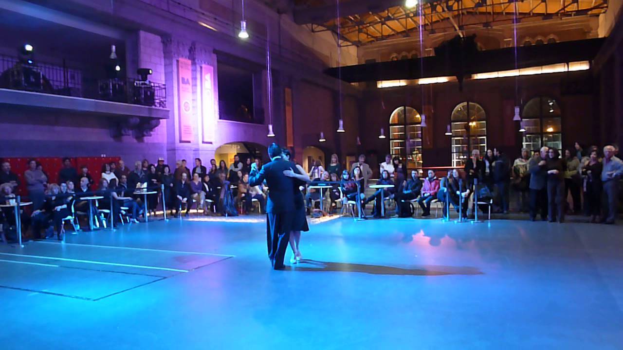 Julieta Qüesta y Rauli Choque. Tango "Vamos" Usina del Arte. Festival y Mundial de Tango 2013