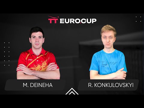 20:15 Maksym Deineha - Roman Konkulovskyi 28.03.2025 TT Euro.Cup Ukraine Master. TABLE 4