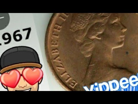 #123go Australian  1967' 1 cent Coin worth money