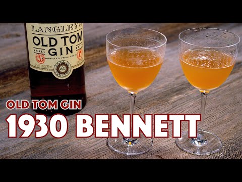 Bennett Cocktail Recipe - Cocktails After Dark - Prohibition Cocktails