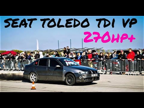 SEAT TOLEDO TDI VP 270HP+ @ GTB 2260VK - 0.320 NOZZLES - 11MM HEAD - CAMSHAFT 260°.ETC..DIESELPOWER