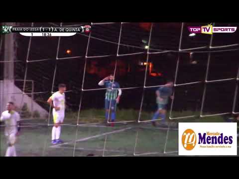 2º Campeonato Municipal de Futebol Society) NA ARENA M10, PRAIA LESSA 3 X 4 AMIGOS DA QUINTA