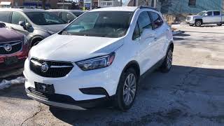Pre Owned 2018 Buick Encore FWD Rear Camera White Oshawa ON Stock 191473A