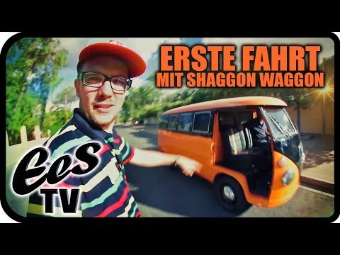 Meine erste fahrt mit selbsgebauten VW Bulli