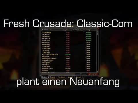 7200 Mitglieder: Fresh Crusade - Classic-Community wagt Neustart [World of Warcraft: Classic]