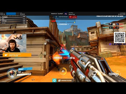 Overwatch Rank 1 DPS Dafran Destroys Whole Enemy Team As Soldier 76 -POTG-