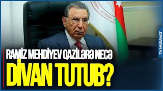 Ramiz Mehdiyev qazilərə necə DİVAN tutub? İlham Əliyev qaziləri XİLAS ETDİ-Rey Kərimoğludan AÇIQLAMA