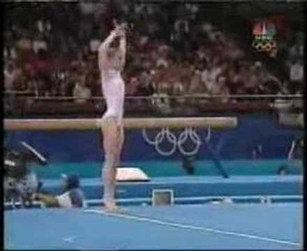 Elena Zamolodchikova '00 Olympics Event final FX