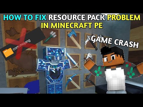 HOW TO FIX TEXTURE PACK PROBLEM IN MINECRAFT PE ANDROID.
