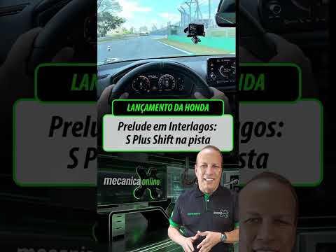 Acelerei o Honda Prelude em Interlagos para testar o sistema S+ Shift