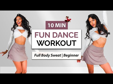 10 MIN FUN DANCE WORKOUT FOR WEIGHT LOSS 💃 | Full Body Sweat, No Equipment, Beginner Friendly
