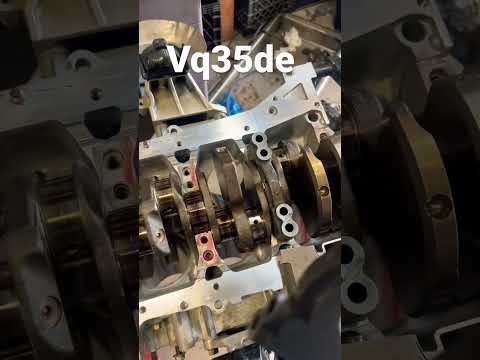 Vq35de bottom end #vq35de #vq35hr #clearances #torquewrench #trending #turbo #smooth
