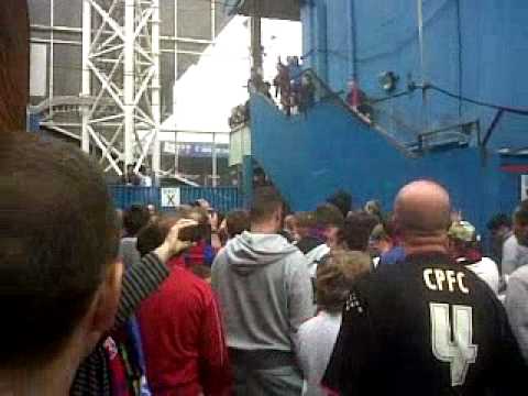 crystal palace protest