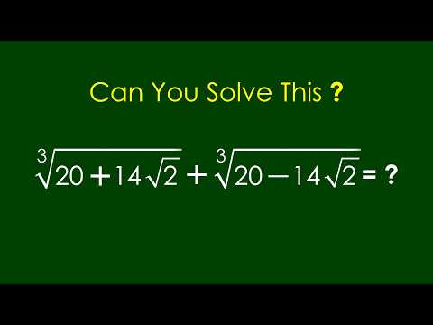 Un bel problema di algebra | Olimpiadi di matematica