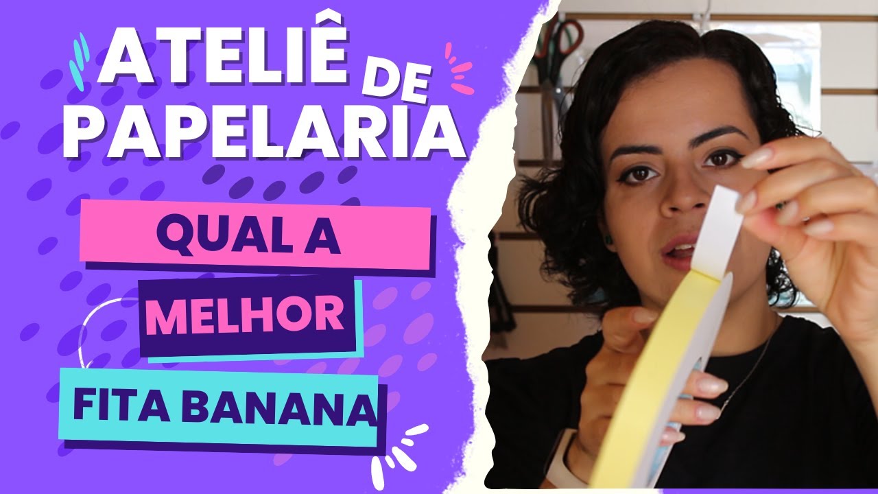 A MELHOR FITA BANANA PARA PERSONALIZADOS | Comparação de fita banana