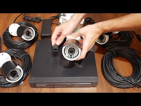 Kit Supraveghere Video IP POE 4 Camere HD 960P Bullet 4mm 30M - www.1cctv.ro