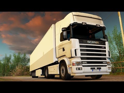 ETS2 1.30 ProMods 2.25 Scania 124L Huesca - San Sebastian