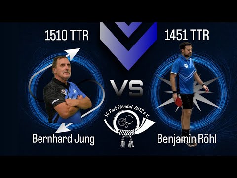 BK MD/Altmark🏓| Bernhard Jung (1510 TTR) : Benjamin Röhl (1451 TTR)