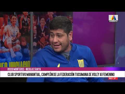 Club Sportivo Manantial, campeón de la federación tucumana de Voley A1 Fenenino