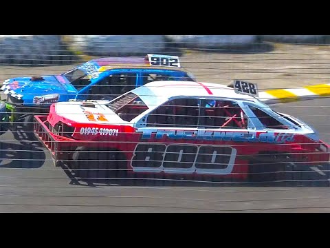 Saloon Stock Cars Crashes & Spins - Skegness 24/4/2022
