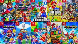 Top 20 Best MARIO Games on NINTENDO SWITCH | Best Mario Games