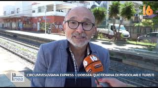 la linea circumvesuviana l odissea di pendolari e turisti