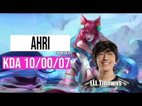 Ahri vs Akali (MID) | LLL Tinowns | BR Challenger | 13.17