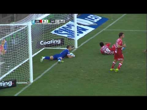 Polémica en Santa Fe. Unión 0 - Sarmiento 1. Fecha 9. Primera División 2015. FPT.