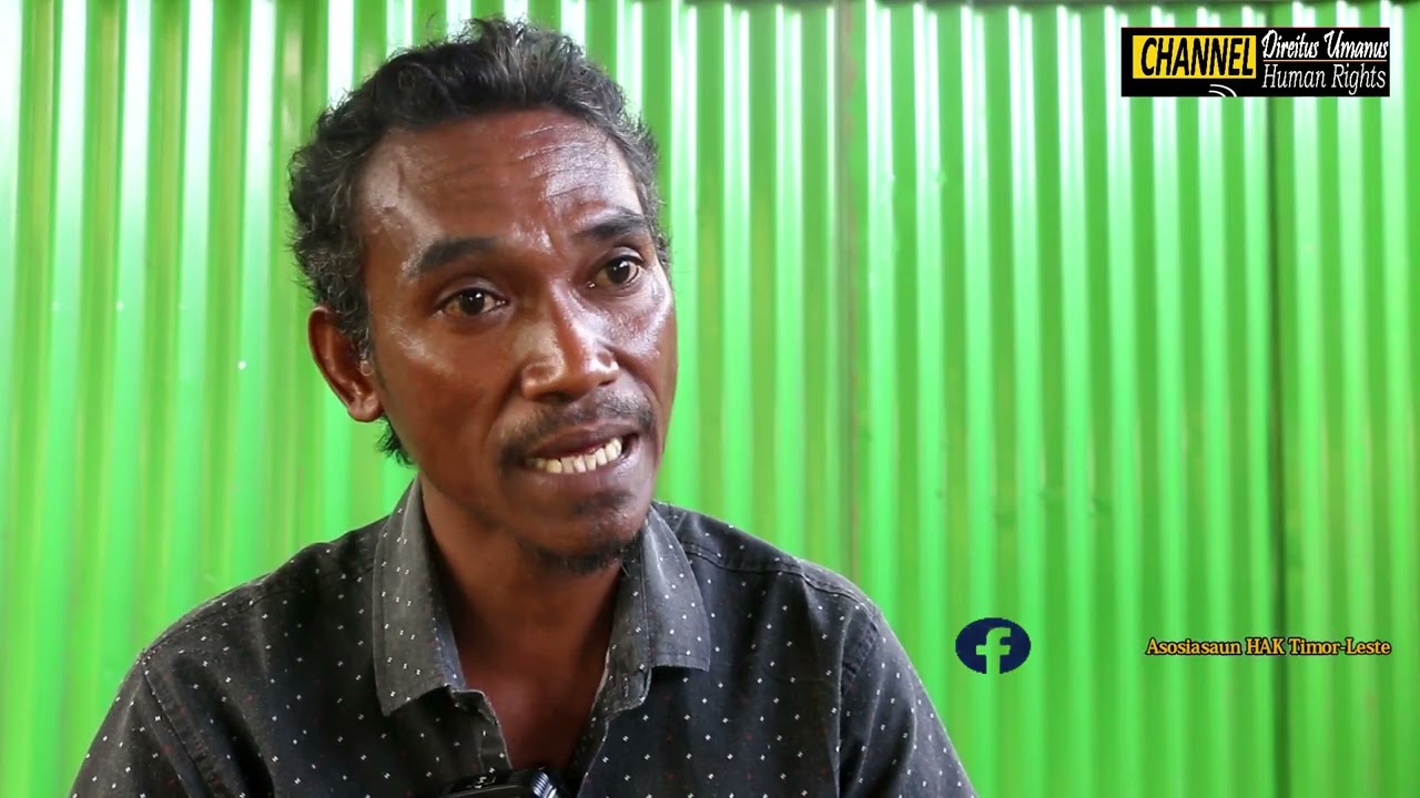 Chief of Village – Efforts in improving water systems in Gugleur village