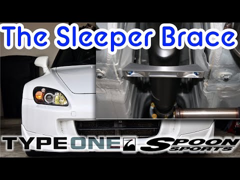 S2000 SPOON SPORTS CENTER BRACE BAR INSTALLATION!!
