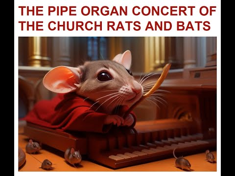 THE PIPE ORGAN CONCERT OF THE CHURCH RATS AN BATS