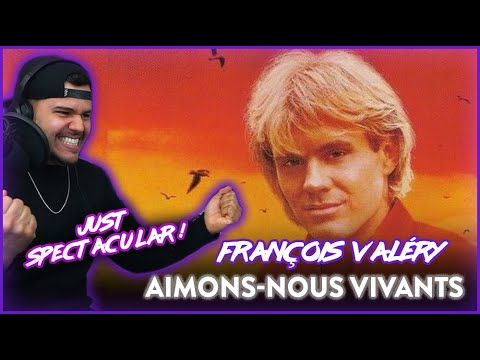 First Time Reaction François Valéry Aimons-nous vivants (IN SHOCK!!!) | Dereck Reacts