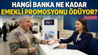 Rekor... HANGİ BANKA EMEKLİYE NE KADAR PROMOSYON VERİYOR? Akbank Yapı 