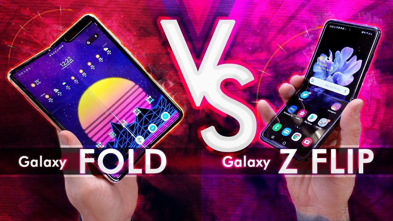 Samsung Galaxy Z Flip vs Fold! - Review / Comparison