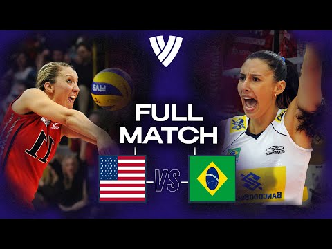 Larson spiking USA to historic Win! 🤯 | USA vs. Brazil - 2014 Volleyball World Champs | Semi-Final