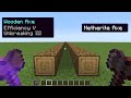 Efficiency V Wooden Axe Vs Netherite Axe