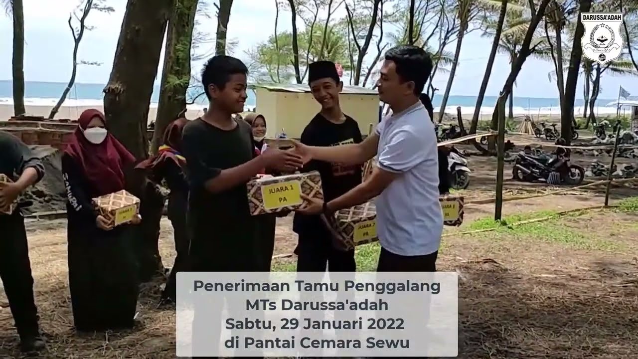 Kegiatan Pramuka Penerimaan Tamu Penggalang 2022