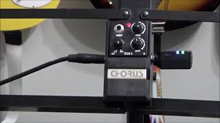 Video thumbnail for Tokai TCH-1 Chorus Pedal Demo And Review by Kevys RC & Music