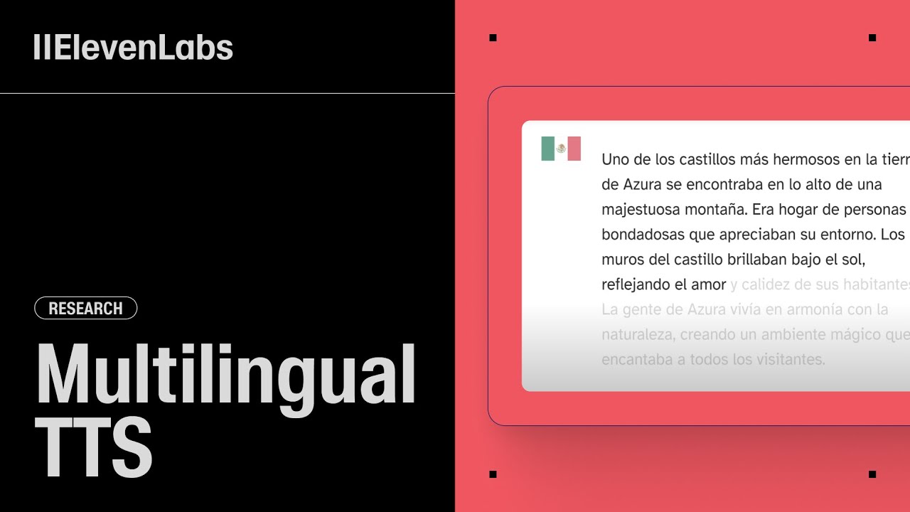 Eleven Multilingual v2 TTS Demo
