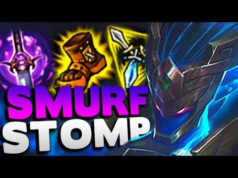 RANK 1 SOLO QUEUE TARZAN'S HARD SMURF BUILD - Hecarim Jungle Gameplay