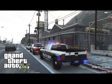 GTA 5 LSPDFR 0.4 MOD #098 (Real Life Mod) - COP PATROLLING IN THE PALETO BAY W/ CHEVROLET RAPTOR!!!