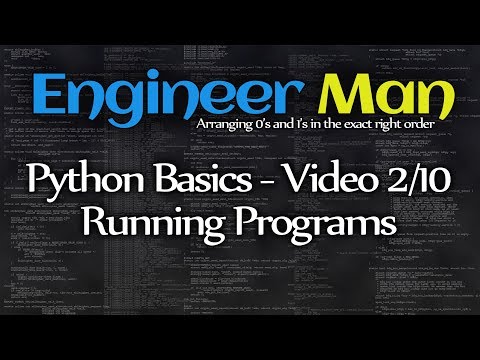 Running Programs Python Basics 210