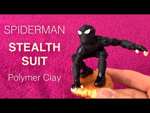SPIDERMAN FAR FROM HOME STEALTH SUIT - Polymer Clay