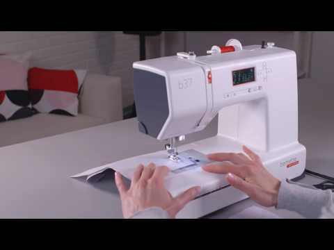 b37 Tutorial –  Comieza a coser y selecciona las puntadas