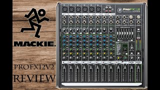 Video thumbnail for Mackie ProFX12V2 Unboxing & Review by Dark Corner Studios